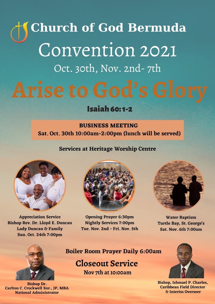 Church Of God Bermuda Convention 2021